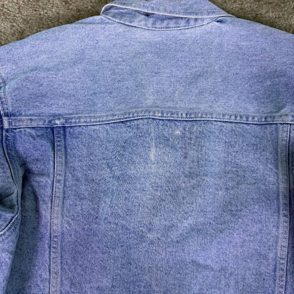 Arizona Jean Company Women's Denim Jean Jacket Size Large 14 Light Blue VTG E832 - Picture 6 of 10